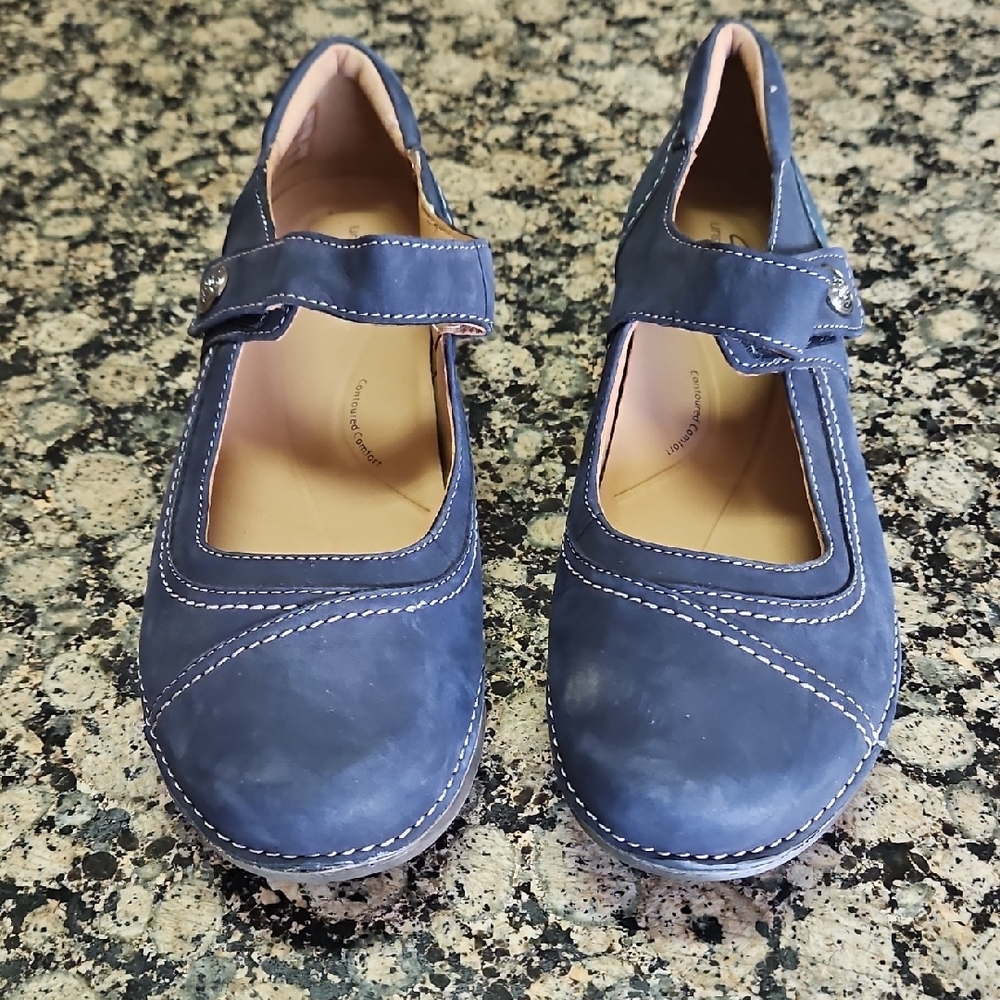 Blue Mary Jane Shoes